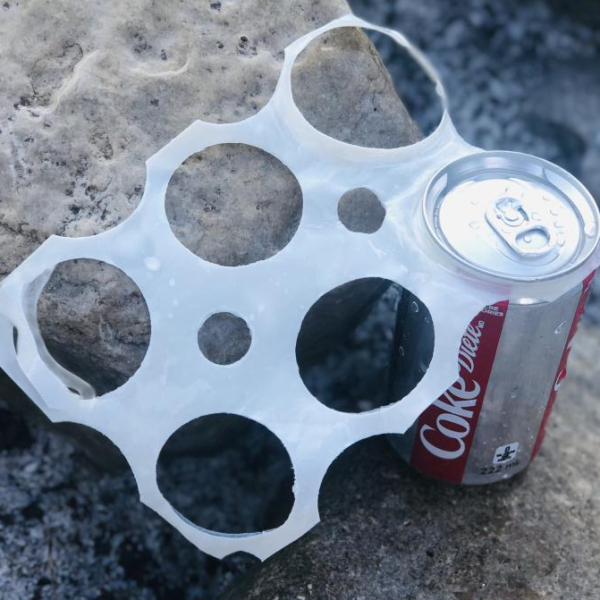 Compostable and Marine Biodegradable Six-Pack Rings